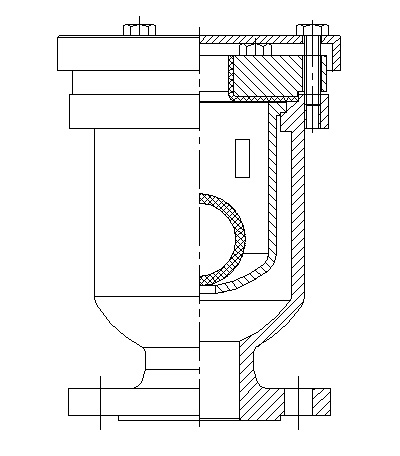 法兰空气阀