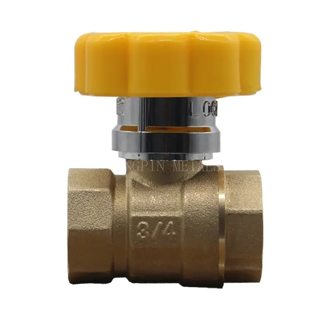 Brass Ball Valve with Magnetic Locker Head