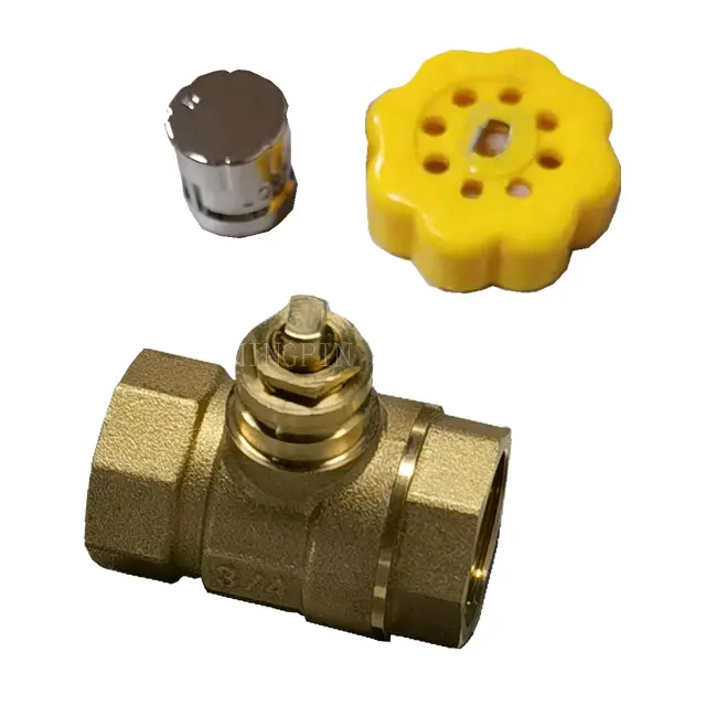 Brass Ball Valve with Magnetic Locker Head