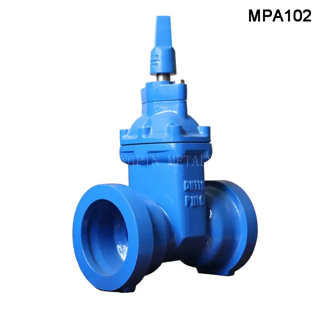 Socket End Resilient Seated Gate Valve for Ductile Iron Pipe