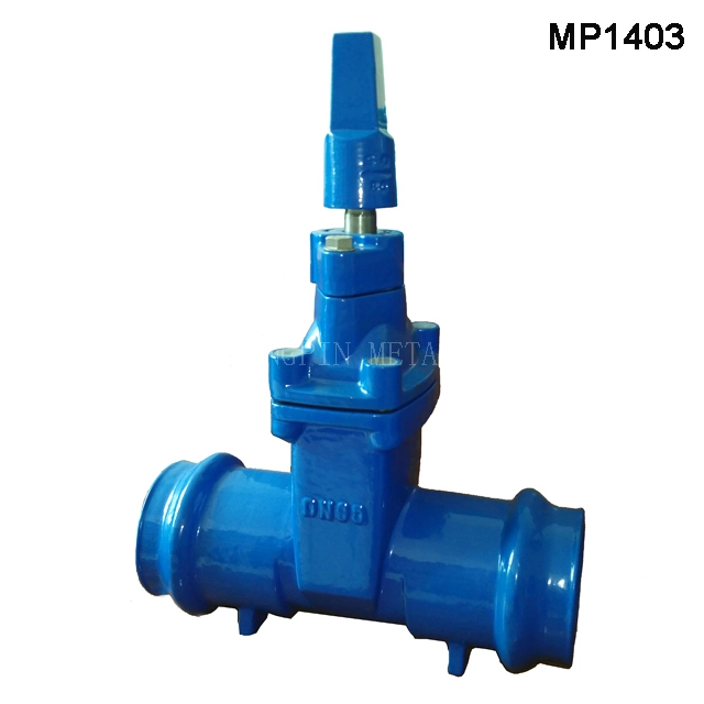 Socket End Resilient Seated Gate Valve for PVC Pipe